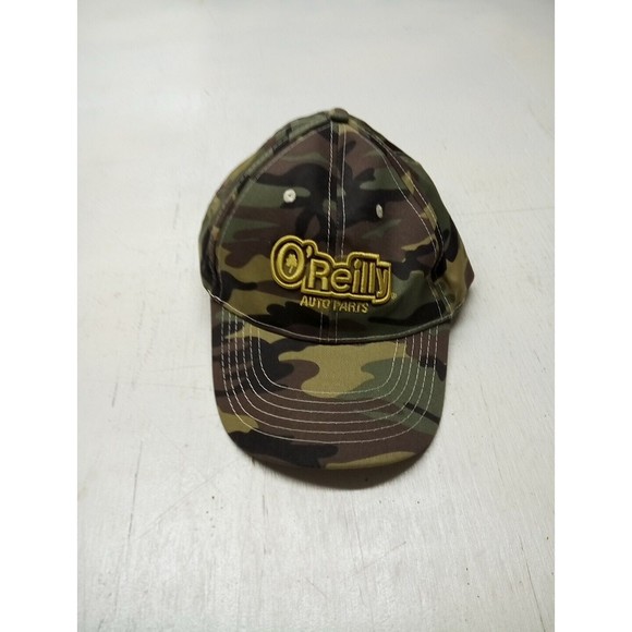 O'Reilly Auto Parts Hat Cap Camo Embroidered Strapback Adjustable Camouflage - Picture 1 of 3